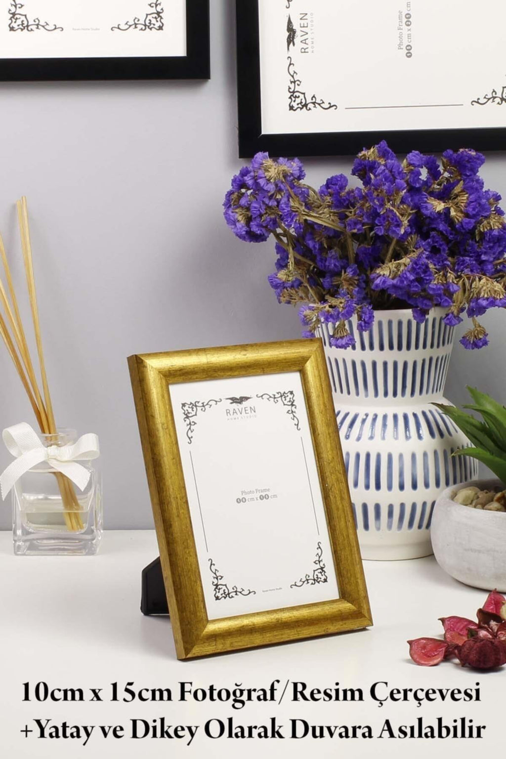 3'lü Set 10cmx15cm 13cmx18cm 15cmx21cm Resim, Fotoğraf, Belge, Poster, Evrak Çerçevesi Ayarlanabilir