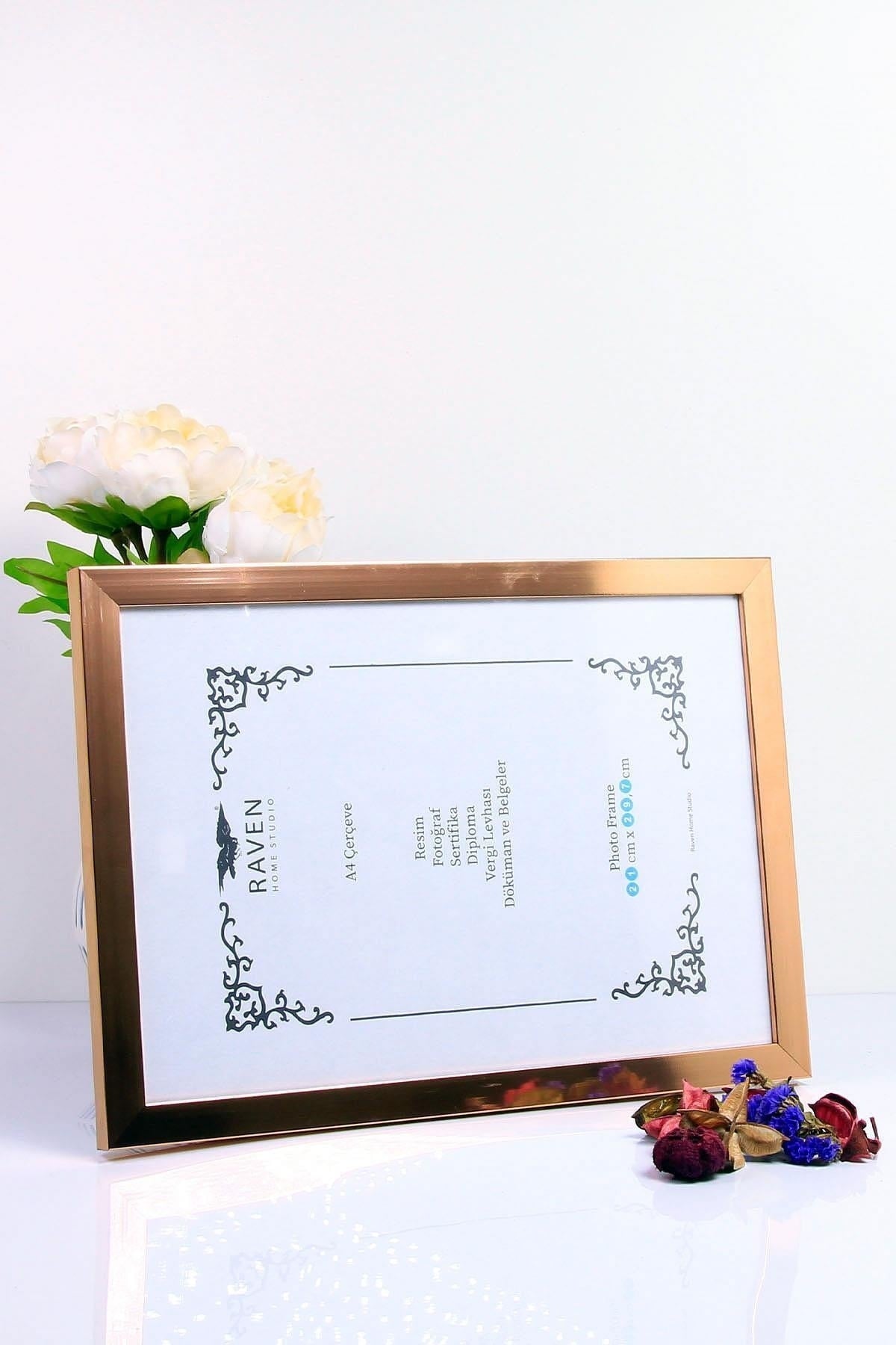 21cm X 30cm Resim, Fotoğraf, Belge, Poster, Evrak Çerçevesi Ayarlanabilir Ayaklı Ve Duvara Ası