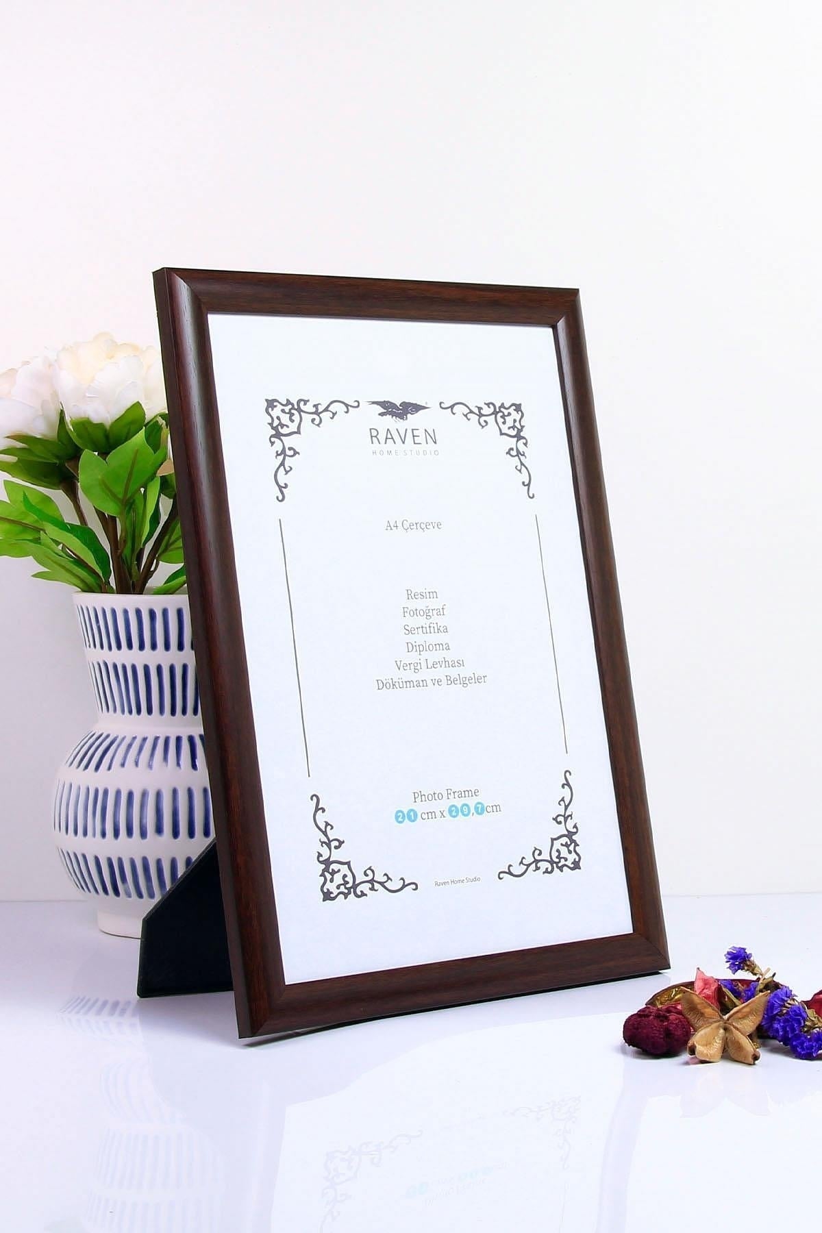 15cm X 21cm Resim, Fotoğraf, Belge, Poster, Evrak Çerçevesi Ayarlanabilir Ayaklı Ve Duvara Ası