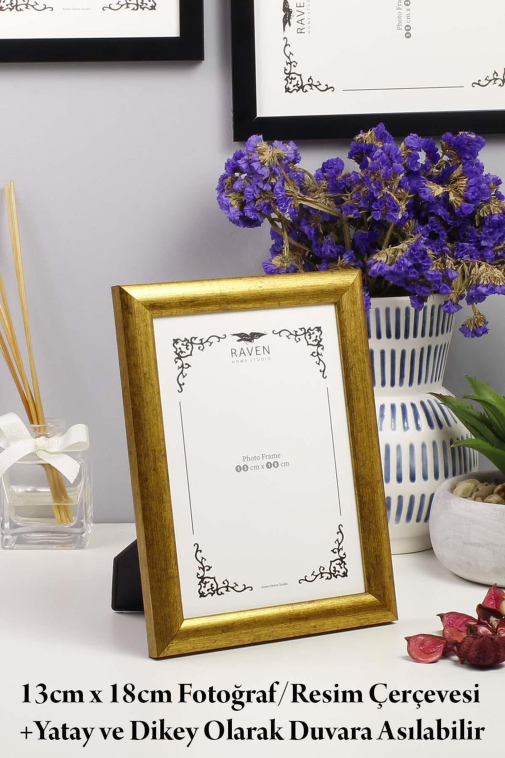 3'lü Set 10cmx15cm 13cmx18cm 15cmx21cm Resim, Fotoğraf, Belge, Poster, Evrak Çerçevesi Ayarlanabilir