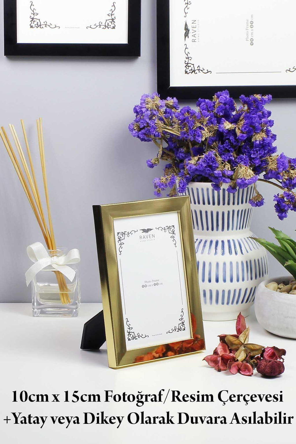3'lü Set Düz Beyaz 10cmx15cm 13cmx18cm 15cmx21cm Resim, Fotoğraf, Belge, Poster, Evrak Çerçeve
