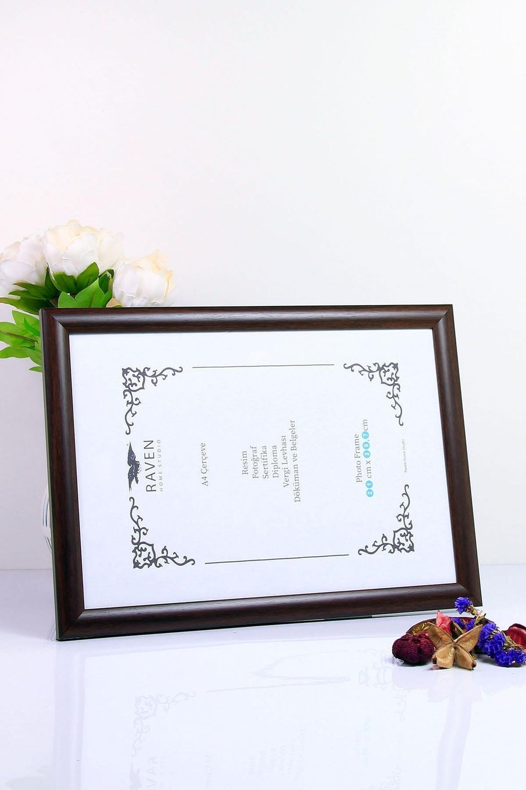 15cm X 21cm Resim, Fotoğraf, Belge, Poster, Evrak Çerçevesi Ayarlanabilir Ayaklı Ve Duvara Ası