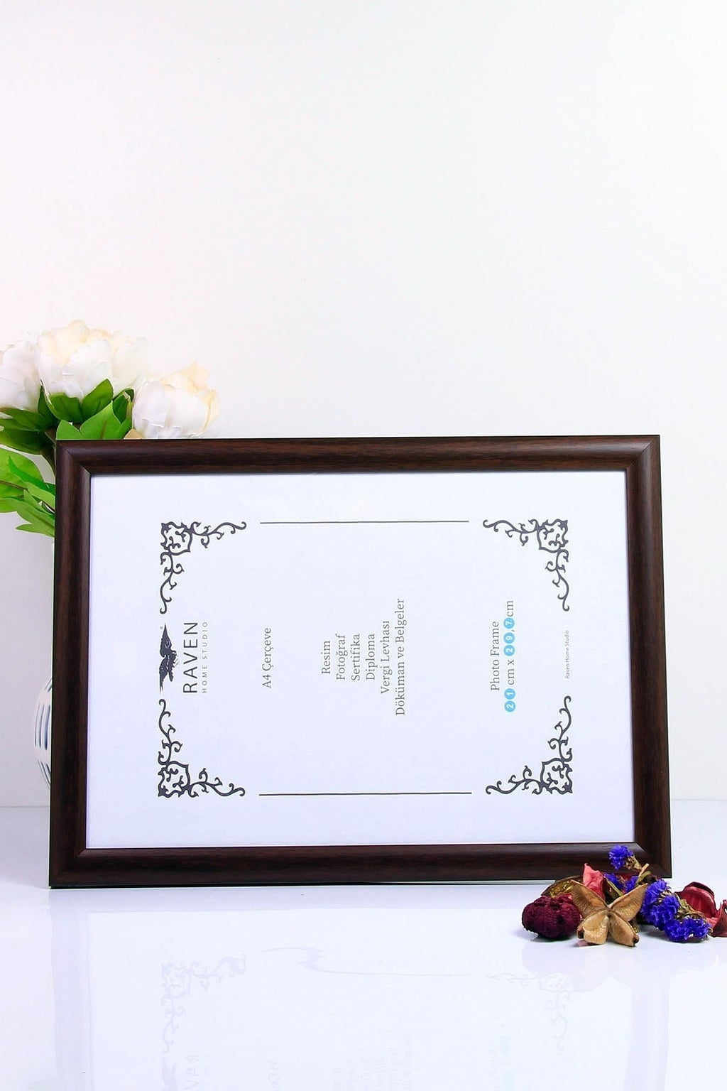 15cm X 21cm Resim, Fotoğraf, Belge, Poster, Evrak Çerçevesi Ayarlanabilir Ayaklı Ve Duvara Ası